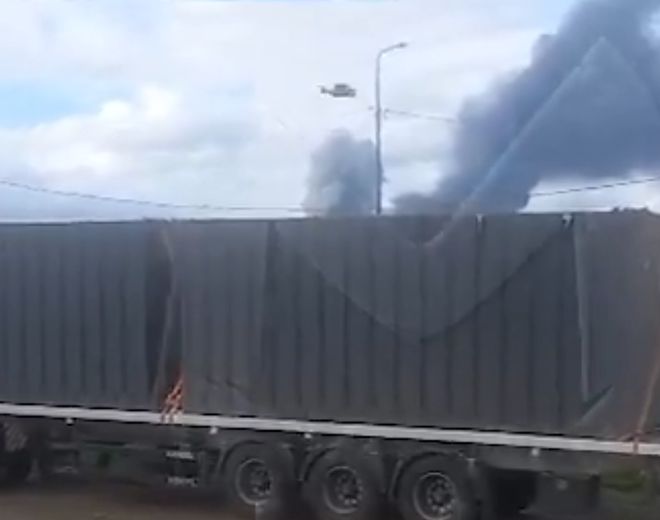 机被命中起火爆炸 乌特别军事行动建奇功CQ9传奇电子木马屠城！41架战略轰炸